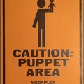 sign-puppet area