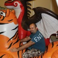Inflatable Tiger Ride