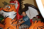 Inflatable Tiger Ride