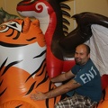 Giant Inflatable Tiger And Dragon