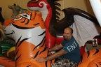 Giant Inflatable Tiger And Dragon